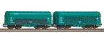 PIKO Set 2 wagons baches Mercitalia